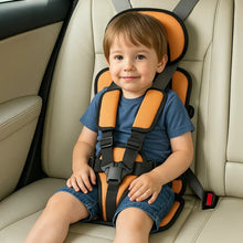 Load image into Gallery viewer, Portable Child Booster Seat with Five Point Harness and Head Support, Foldable Travel