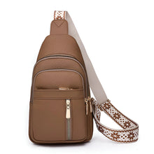 Load image into Gallery viewer, Water Resistant Crossbody Bag with Hidden Compartments and Adjustable Strap