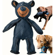 Load image into Gallery viewer, Bear Dog Toy with Built In Squeaker and Reinforced Nylon Rubber, Machine Washable