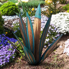 Load image into Gallery viewer, Large Metal Agave Decorative Plant with Weather Resistant Steel in Seven Colors