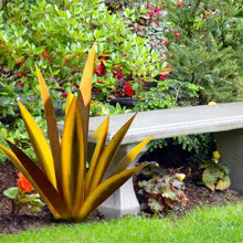 Load image into Gallery viewer, Large Metal Agave Decorative Plant with Weather Resistant Steel in Seven Colors