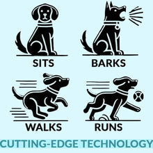 Load image into Gallery viewer, Interactive Robotic Puppy with Voice Activation and Touch Sensors, Soft Fur Texture