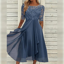 Load image into Gallery viewer, Women's Tailored Dress with Breathable Fabric for Formal and Casual Events