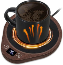 Load image into Gallery viewer, Electric Mug Warmer with 5.5 Inch Heating Plate, Three Heat Settings, and Auto Shut Off