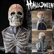 Load image into Gallery viewer, Skull Face Mask with Adjustable Fit for Halloween and Costume Events