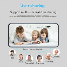 Load image into Gallery viewer, Wireless Home Monitoring Camera with 140 Degree Wide Angle and Night Vision