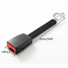 Load image into Gallery viewer, Seat Belt Extension with Rigid Stem and 11 Inch Reach for Standard Vehicles