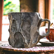 Load image into Gallery viewer, Crystal Faceted Coffee Mug with Geometric Design, 10oz Capacity