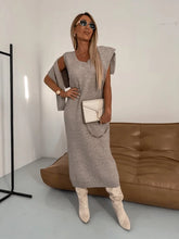 Load image into Gallery viewer, Warm Dress - Turtleneck Sweater