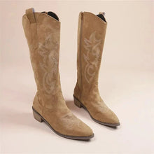 Load image into Gallery viewer, knee length cowboy boots