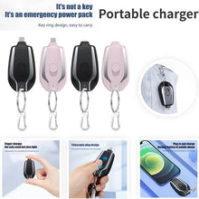 Load image into Gallery viewer, Mini Keychain Power Bank