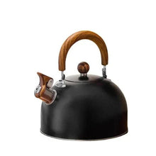 Load image into Gallery viewer, Stovetop Kettle with Automatic Whistle Alert and Even Heat Base for Induction, Gas, Radiant Cooktops
