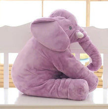 Load image into Gallery viewer, Soft Plush Elephant Pillow with Cotton Filling for Toddlers
