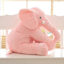 Load image into Gallery viewer, Soft Plush Elephant Pillow with Cotton Filling for Toddlers