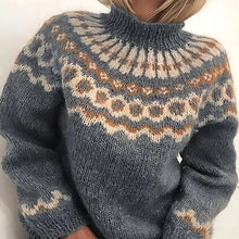 Load image into Gallery viewer, Wool Turtleneck Sweater with Dual Fiber Insulation and Temperature Regulation