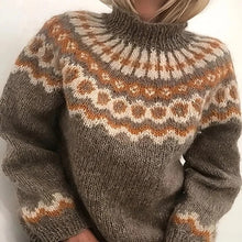 Load image into Gallery viewer, Wool Turtleneck Sweater with Dual Fiber Insulation and Temperature Regulation