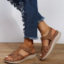 Load image into Gallery viewer, Orthopedic women's velcro sandals