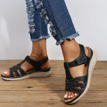 Load image into Gallery viewer, Orthopedic women's velcro sandals