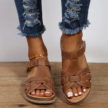Load image into Gallery viewer, Orthopedic women's velcro sandals