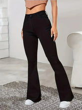 Load image into Gallery viewer, High Waist Straight Jeans