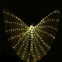 Load image into Gallery viewer, Illuminated Butterfly Wings with Multicolor LED Edges and Adjustable Harness, 24 and 36in Wingspan