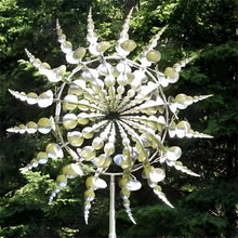 Load image into Gallery viewer, Kinetic Metal Wind Spinner with Anti Rust Finish for Gardens