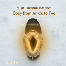 Load image into Gallery viewer, Women's Ankle High Snow Boots with Grip Tread and Plush Interior Lining
