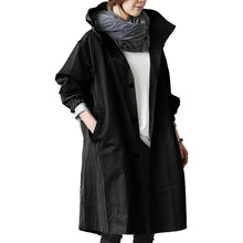 Load image into Gallery viewer, Women's Long Waterproof Raincoat
