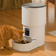 Load image into Gallery viewer, Automatic Cat Food Dispenser with Wi-Fi and Digital Touch Screen
