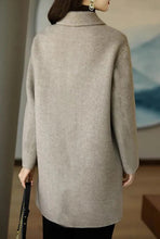 Load image into Gallery viewer, Women's Wool Winter Coat