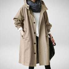 Load image into Gallery viewer, Women's Long Waterproof Raincoat
