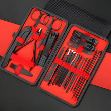 Load image into Gallery viewer, 16-Piece Stainless Steel Manicure and Pedicure Grooming Set