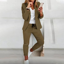 Load image into Gallery viewer, Elegant and comfortable blazer set