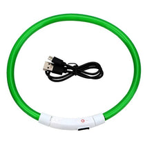 Load image into Gallery viewer, Light Up Dog Collar, USB Rechargeable LED Glowing Collar