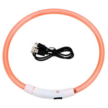 Load image into Gallery viewer, Light Up Dog Collar, USB Rechargeable LED Glowing Collar