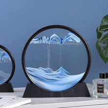 Load image into Gallery viewer, Moving Sand Art Sculpture with LED
