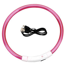 Load image into Gallery viewer, Light Up Dog Collar, USB Rechargeable LED Glowing Collar