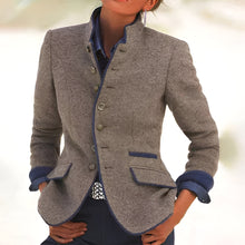 Load image into Gallery viewer, Solid color formal jacket