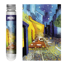 Load image into Gallery viewer, Mini Tube Puzzle of Van Gogh Starry Night, 150 Micro Piece Art Puzzle