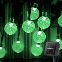 Load image into Gallery viewer, Solar Powered Waterproof Crystal Globe Lights