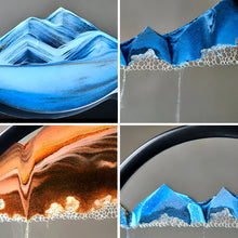 Load image into Gallery viewer, Moving Sand Art Sculpture with LED
