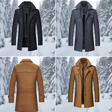 Load image into Gallery viewer, Elegant men's jacket for cold temperatures