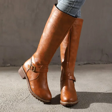Load image into Gallery viewer, Elegant leather boots - trendy women's boots for every occasion