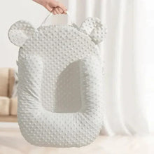 Load image into Gallery viewer, Newborn Baby Rest & Comfort Pillow: Anti-Roll and Reflux-Resistant Sleep Support