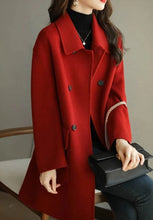 Load image into Gallery viewer, Women's Wool Winter Coat