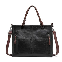 Load image into Gallery viewer, Multi Pocket Handbag with Adjustable Strap and Zippered Compartments