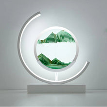 Load image into Gallery viewer, 3D Hourglass LED Lamp, Mesmerizing Sand Art for Home Decor