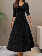 Load image into Gallery viewer, Elegant flared dress