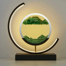 Load image into Gallery viewer, 3D Hourglass LED Lamp, Mesmerizing Sand Art for Home Decor