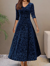 Load image into Gallery viewer, Elegant flared dress